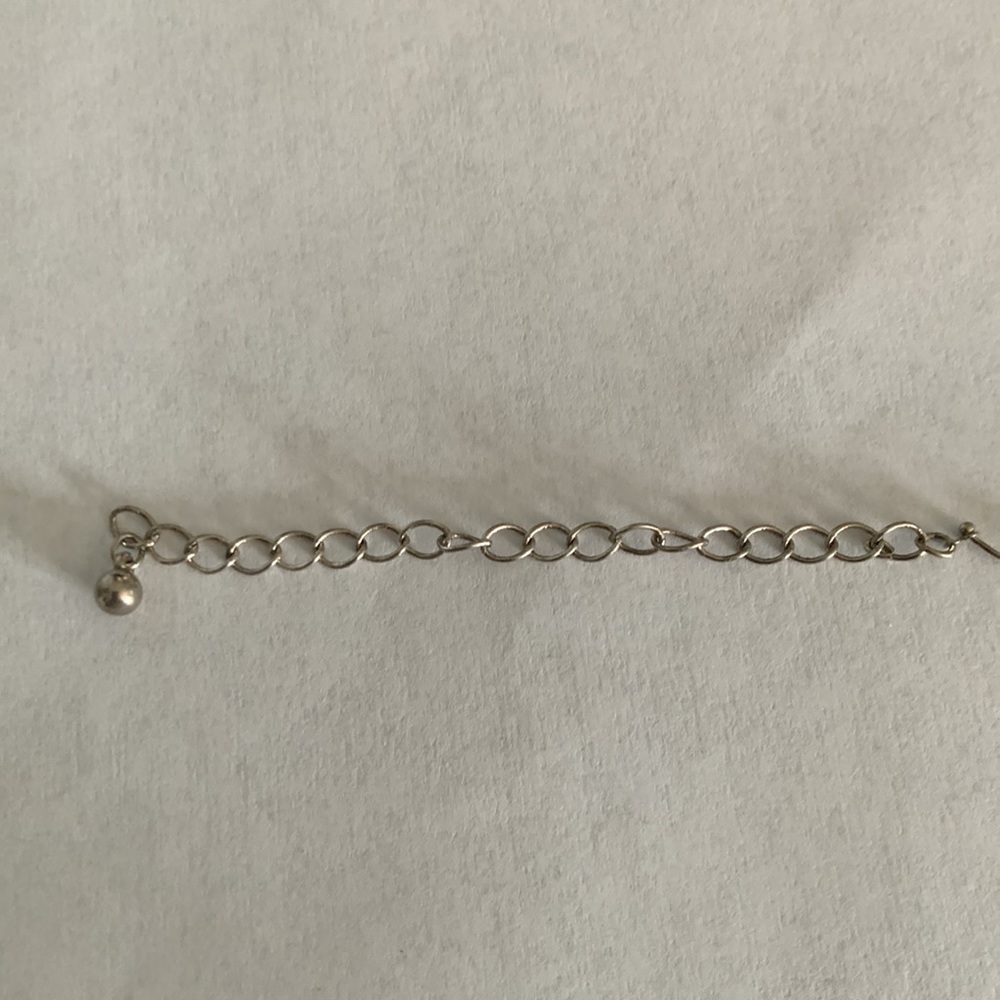 Necklace sterling silver adjustable 13 to 16 inches vintage - Picture 4 of 5